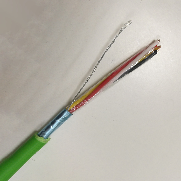 Медный прочный экранированный кабель контрастной шины bei KNX 4C 1*4*0,8 мм KNX, кабель управления