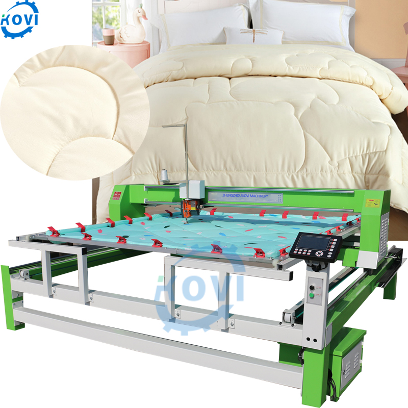 Mechanic nonwoven quilting computerized zigzag sewing machine