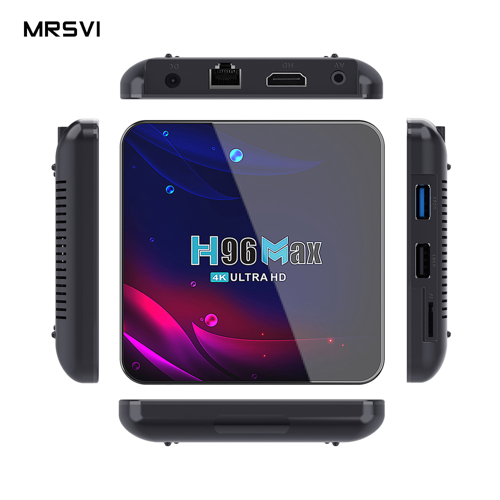 Самый дешевый H96 Max V11 Android 11,0 TV BOX двухъядерный процессор Wi-Fi HDR 4K 2 ГБ 4 ГБ оперативной памяти, 16 ГБ оперативной памяти, 32 Гб встроенной памяти, 64GB Оперативная память smart Декодер каналов кабельного телевидения компьютерной приставки 
