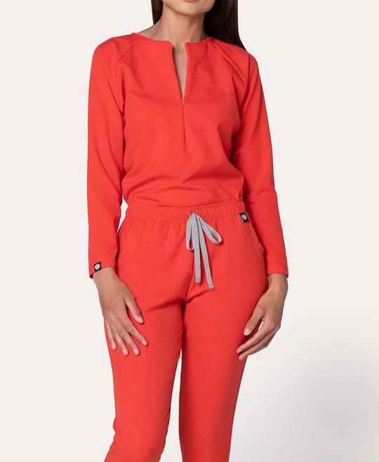 Pre-Sale Hospital Uniforms Medical Scrubs Nurse Long Sleeve Jacket Scrub Suit For Women