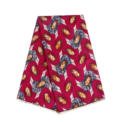 Wholesale cotton african batik cloth double-sided geometric batik printed cloth AliExpress supply factory spot