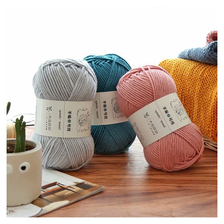High Quality Acrylic Cotton Yarn Combed Cotton Yarn Pearl Thread