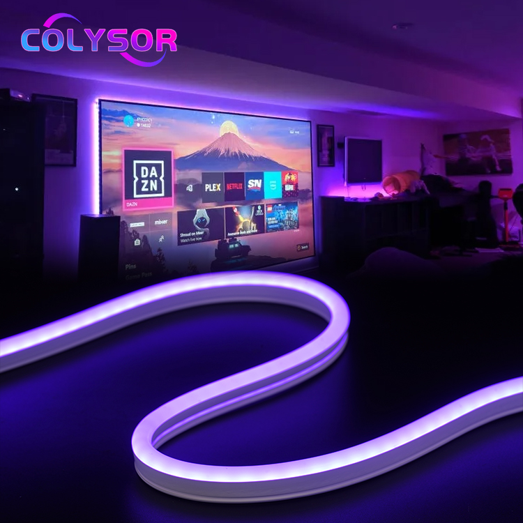 Уличная светодиодная неоновая полоса для мороженого COLYSOR, низкая цена, 6 8 мм, IP65