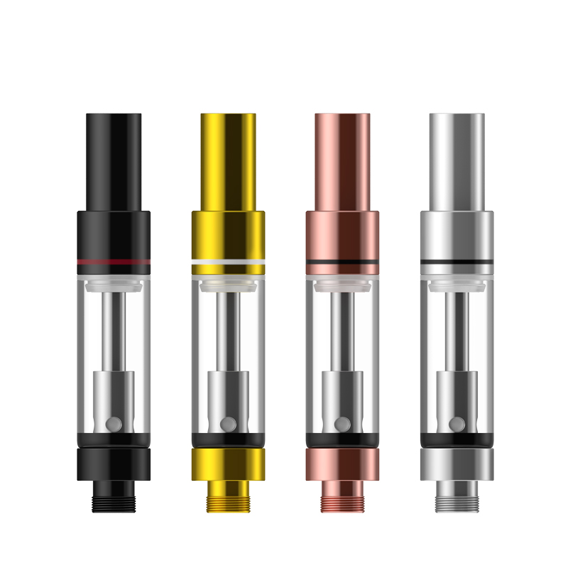 Health and Safety Ceramic 0.8ml Empty Disposable 510 CBD Vape Cartridge