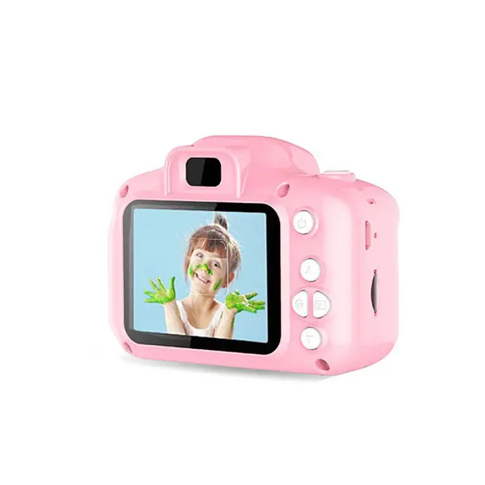 Business general purpose 2 inch HD screen chargeable mini digital kids video camera with photos and videos functions
