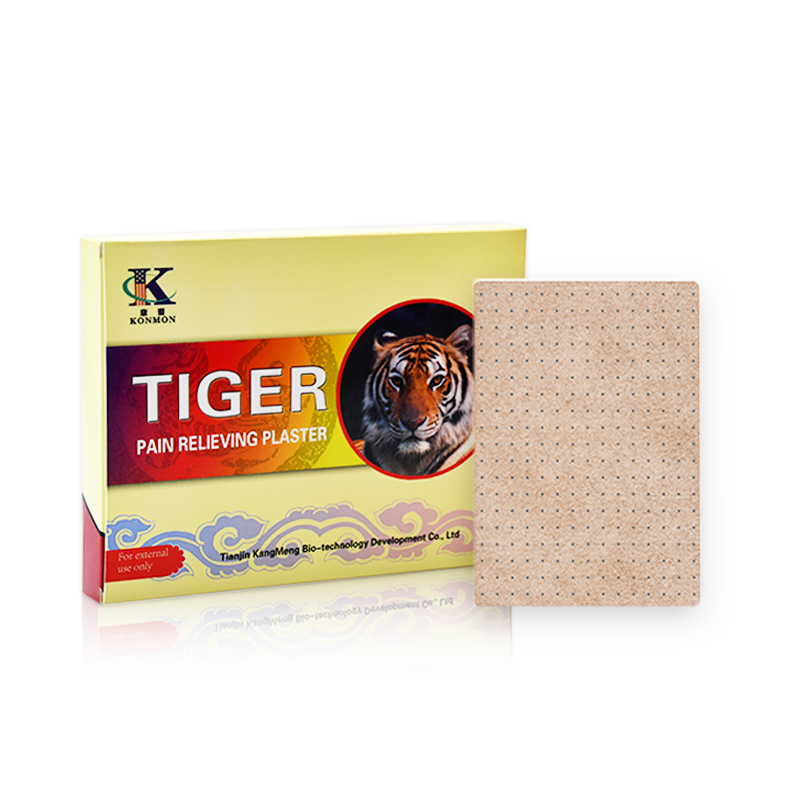 KangMeng China Factory Low Price Hot Pain Relieving Patch Tiger Capsicum Hot Plaster