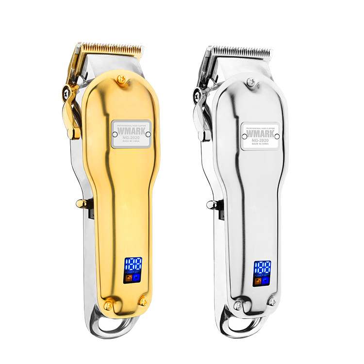 2021 hot sale all-metal design high-quality LED display electric shaver professional
