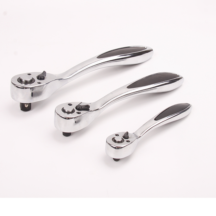 quick release rotating 3/8" pear head ratchet handle