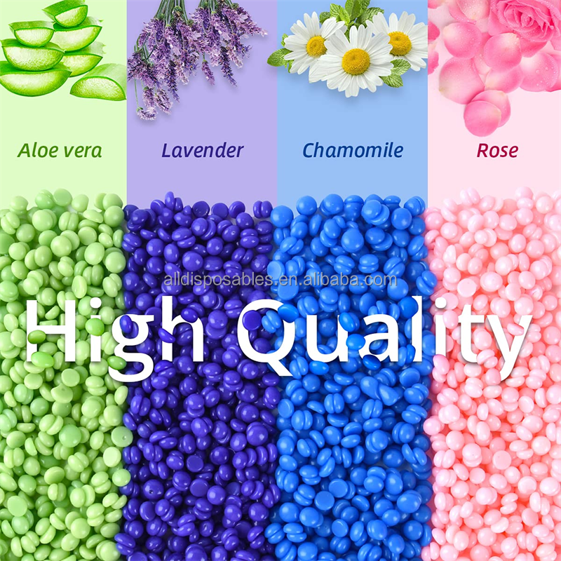 Waxkiss Depilatory Wax Beans Chocolate Hair Removal Brazilian Hard Wax Beans 100g Wholesale Hot Waxing Bead