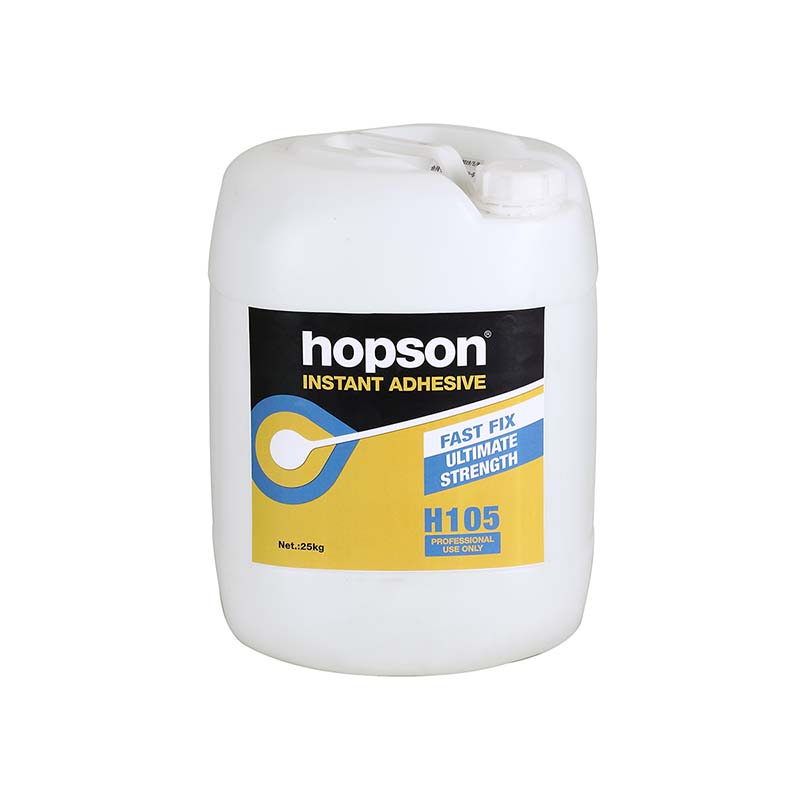 Завод Hopson, оптовая продажа, бутилированный этилцианоакрилат, цилиндр 25 кг/20 кг, цианакрилатный клей, супер клей