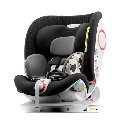 Высококачественный Seggiolino Auto I-size M173A черный 40-125 см ECE R44 поворотный 360