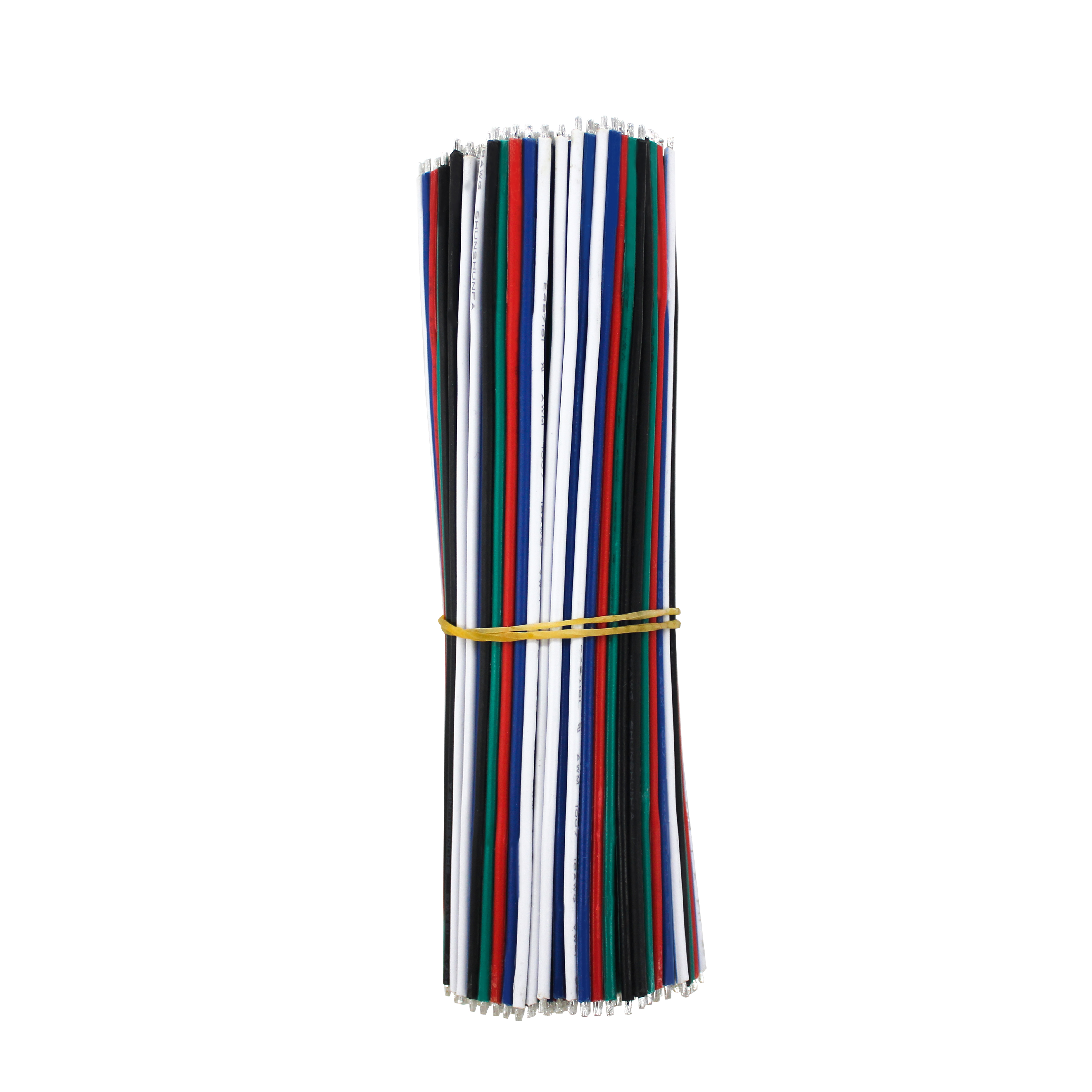 5 Pin pvc insulated wire 22 AWG for RGBW 5050 LED strip light extension cable wire