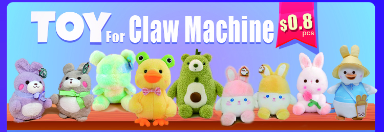 Wholesale High Quality Customized Plush Toys Dolls Stuffed Plush Dolls For Claw Crane Machine