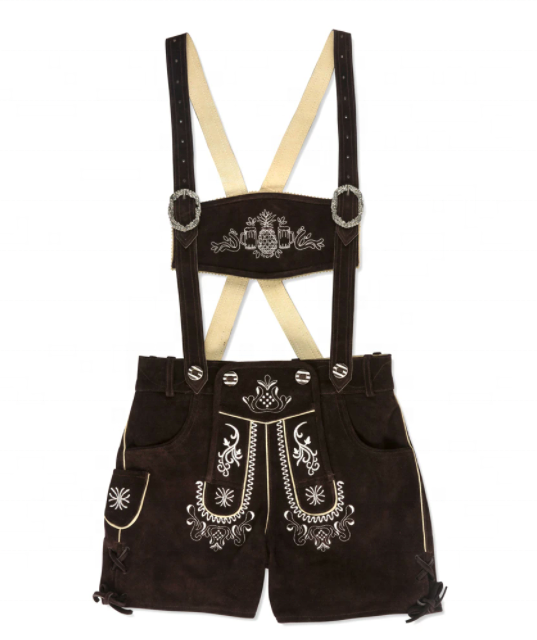 Suede Lederhosen Short for Women