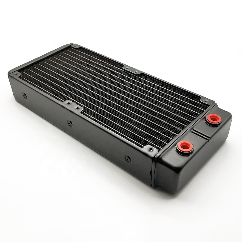 240 18 Tubes Computer Aluminum Water Cooling Radiator