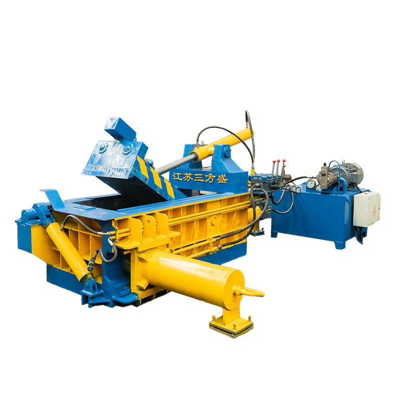 Y81-125 Horizontal Hydraulic Scrap Steel Iron Aluminum Baler Metal Baling Press Machine