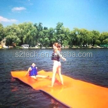 Большой коврик для воды из пенополиуретана XPE для отдыха и расслабления в воде для взрослых и детей, коврик для воды под заказ для озера