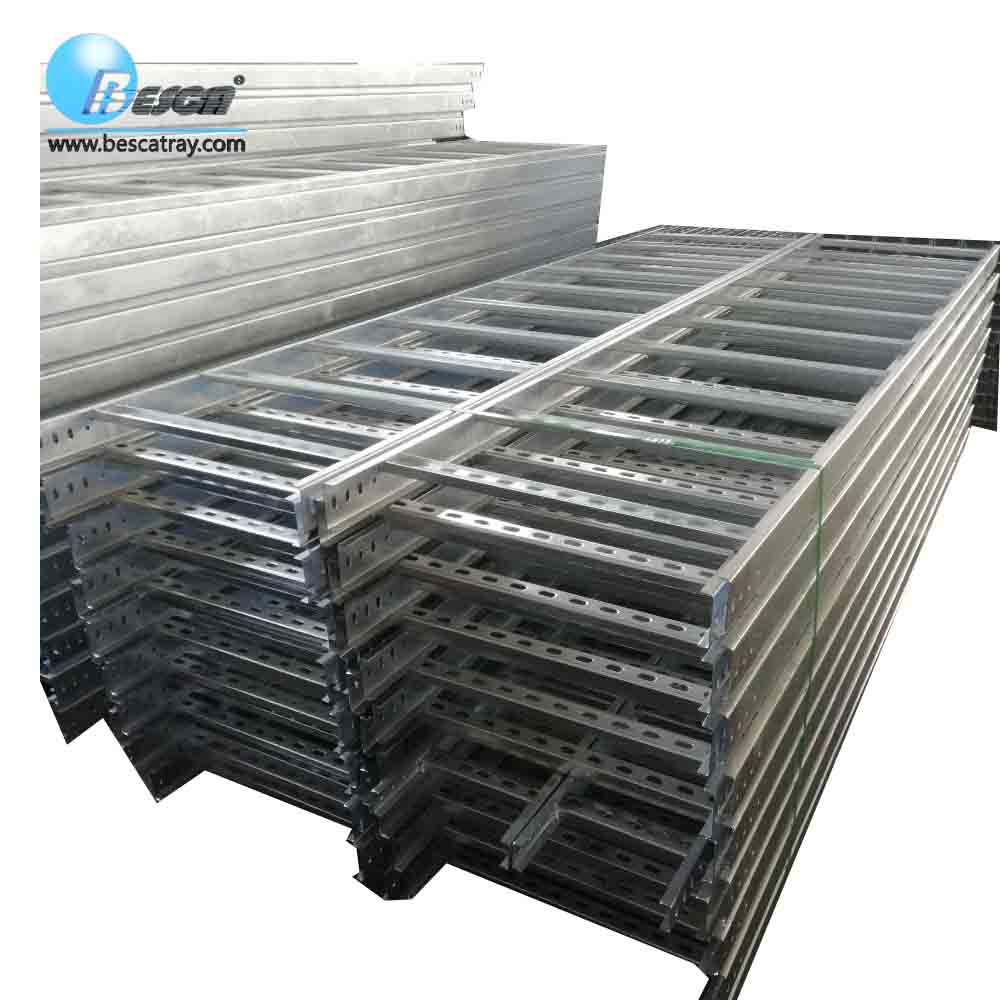 Besca H.D.G Metal Slotted Peak Cover Cable Ladder Cable Tray