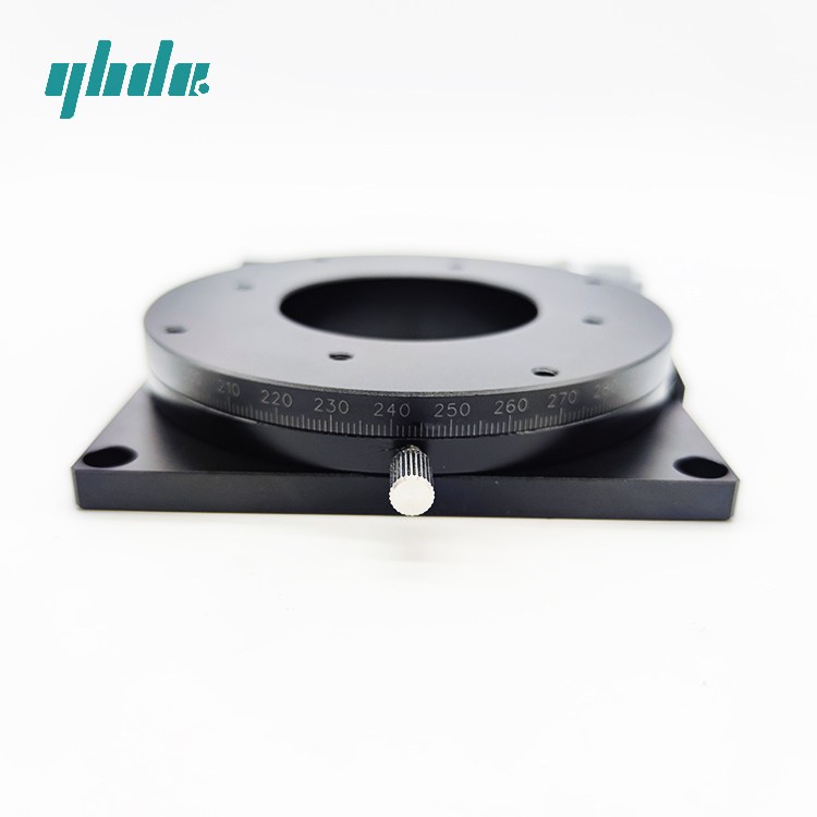 YHD High Precision ELF33 Spin Rotary manual stage sliding positioning stagefor cnc machine