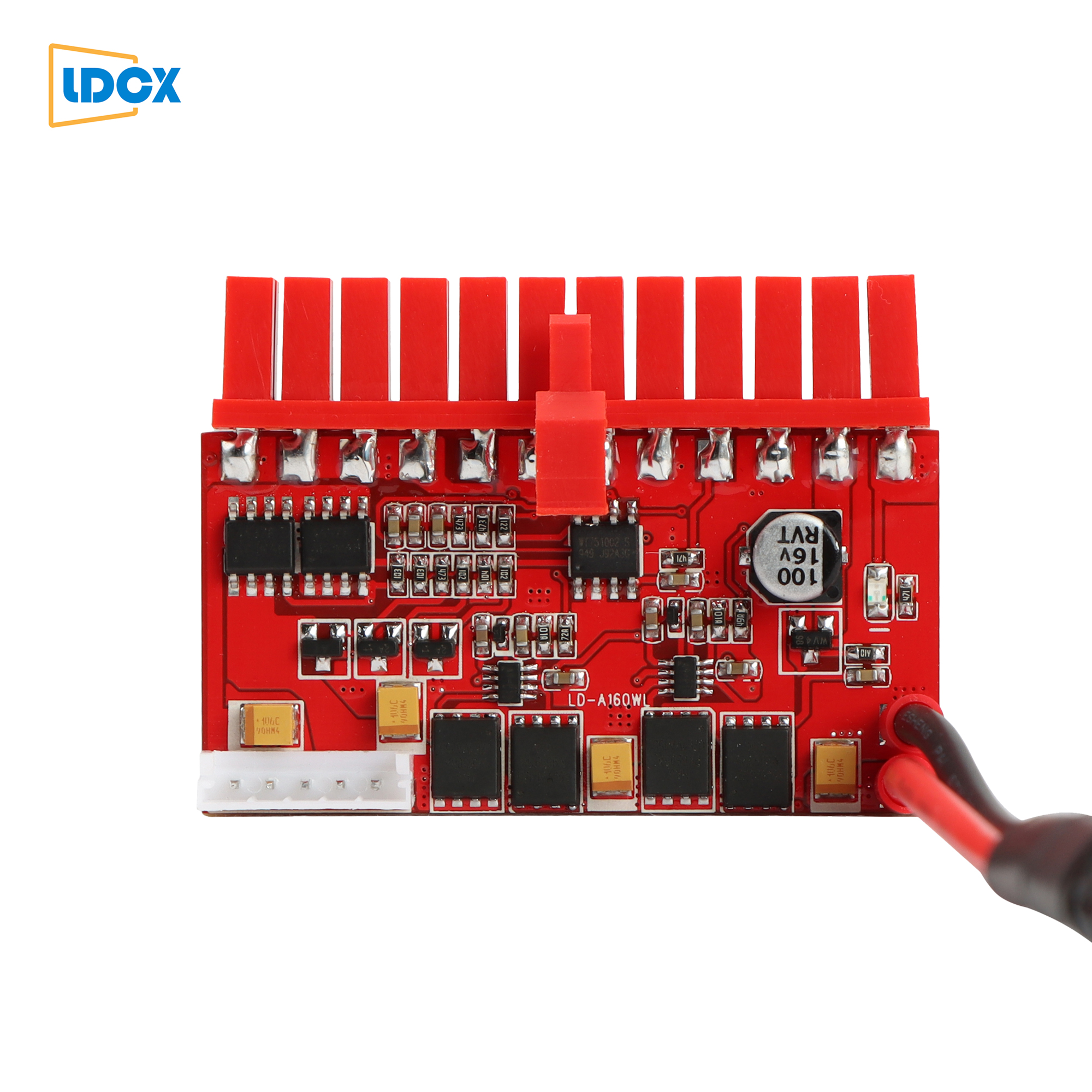 LDCX12V160W настольный компьютер ITX модуль прямой мощности DC-ATX тихий вентилятор