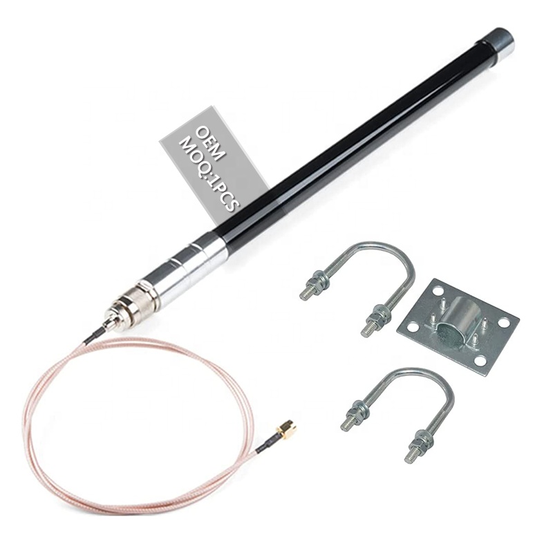 Точка доступа Wifi 868Mhz 915Mhz 4G 5G 5,8G 4Dbi 4.5Dbi 6 Dbi 8Db Lorawan Cb стержень наружная беспроводная Wan Lora Стекловолоконная антенна