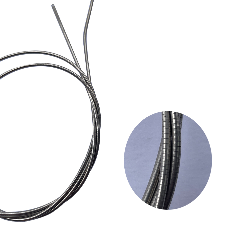 Stainless steel 316L hypotube lasercutting for endoscope bending section
