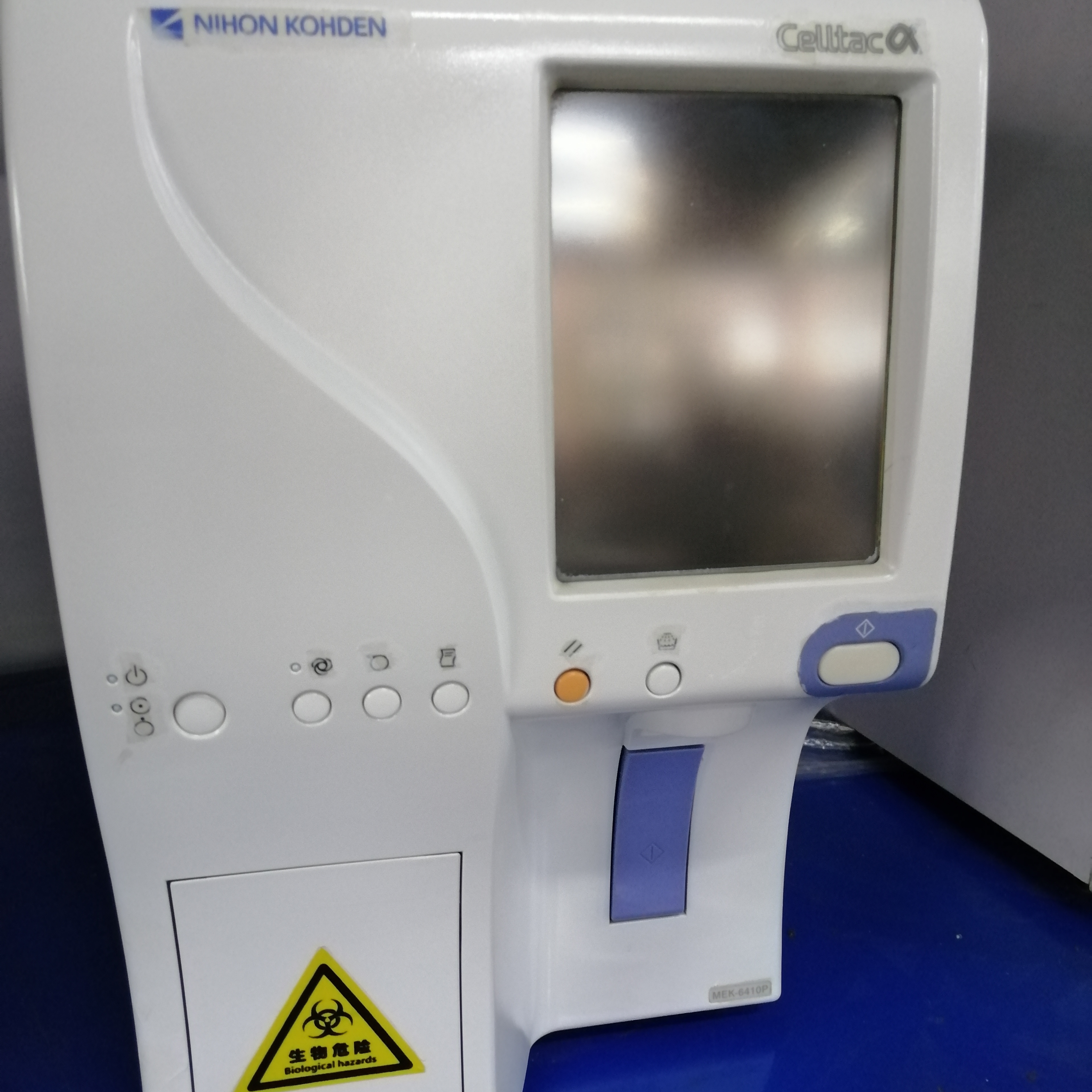 Используется и полностью автоматизирован, Nihon Kohden MEK 6410P, анализатор гематологии, восстановленные машины, хорошее рабочее состояние, новинка 90%