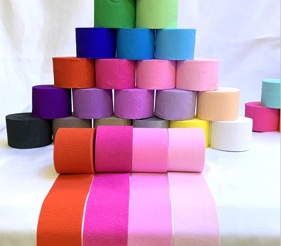 Wholesale DIY Color Crepe Paper