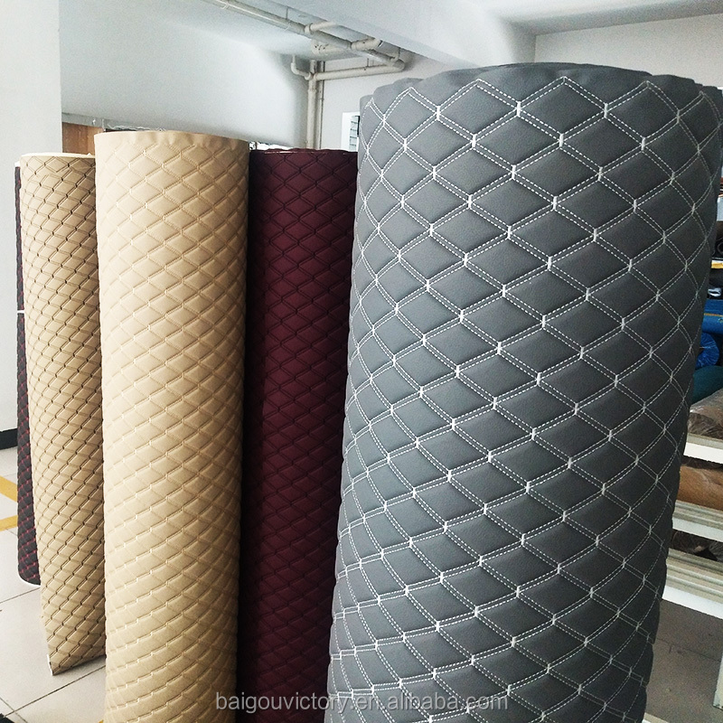 1.8M Width PVC Foam Furniture Covers Leather for Car Seat Or Car Floor