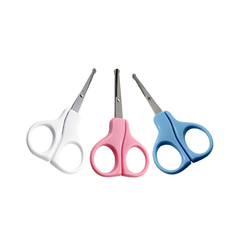 Wholesale children small scissors handmade students do not hurt hands portable baby safety scissors