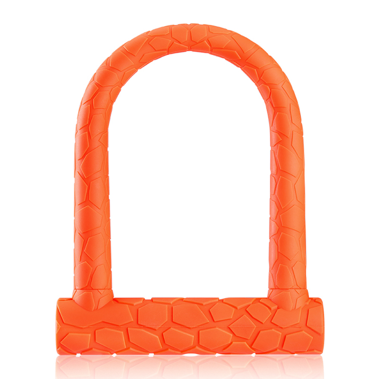 Motorcycle Locks U Lock Motorbike anti-theft Safety Lock 20mm Compact Shackle with Silicone-Coated