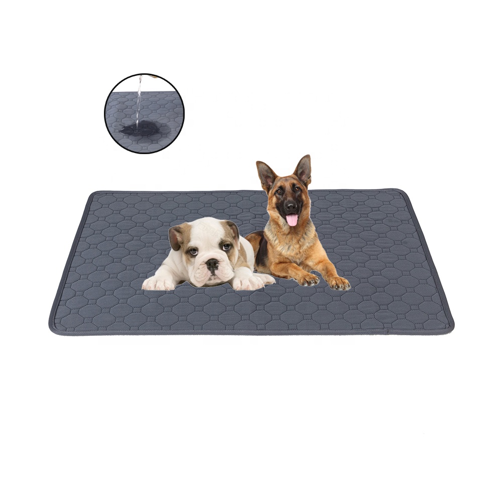Washable Dog Pee Training Pad Non Slip Waterproof Reusable Pet Pee pad