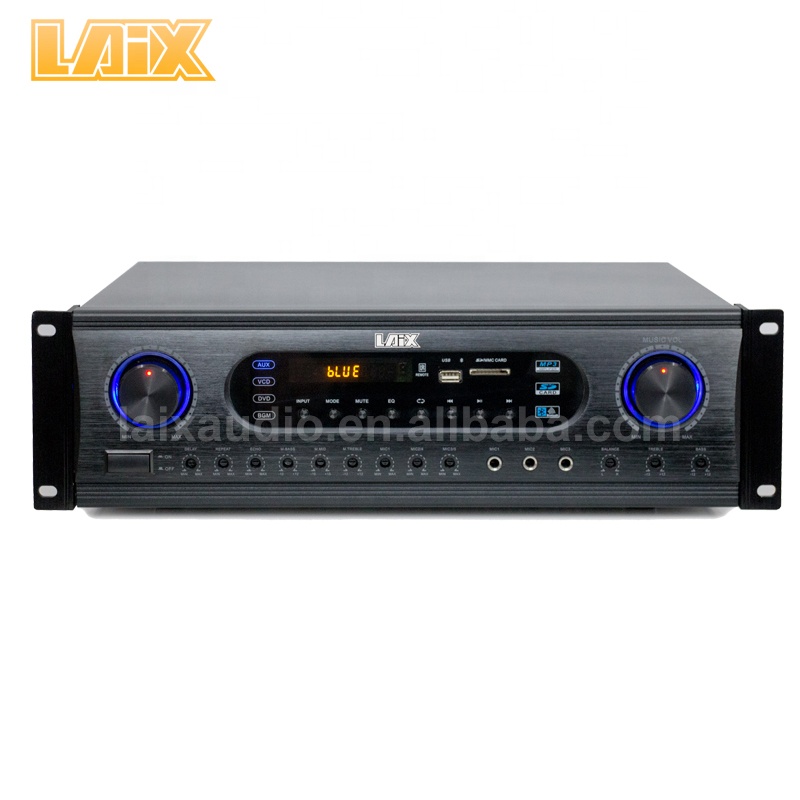 Laix LX-390 200W профессионального вещания усилитель с динамиком (8 Ohm 2 каналов фоновой музыки стерео усилитель с портом USB