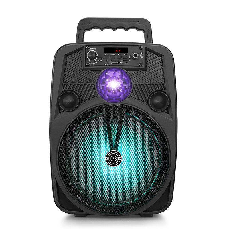 Wholesale Speaker 6.5 inch Speaker Portable Outdoor party box speaker with LED Light remote