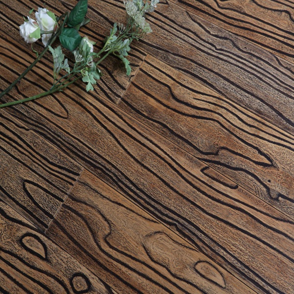 15mm antique wood grain design smooth surface bamboo solid wood flooring