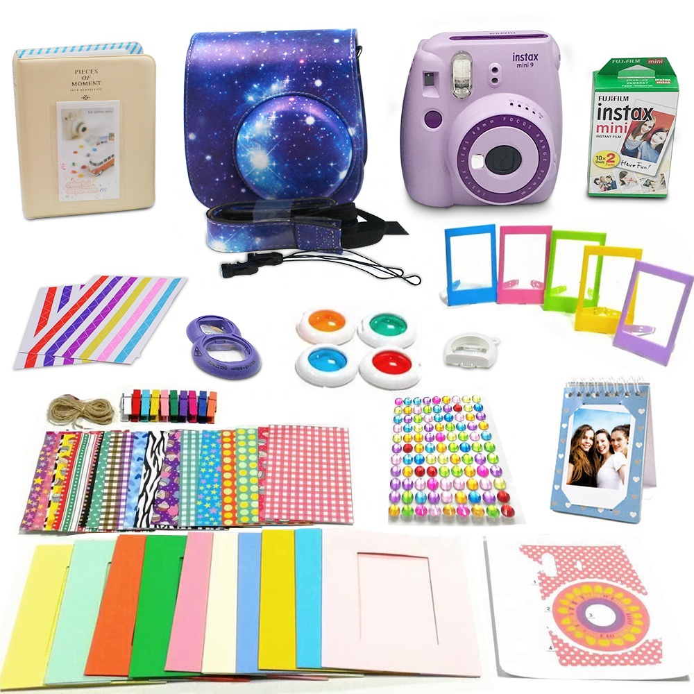 Камера Fujifilm instax Mini 9 мгновенная камера и аксессуары