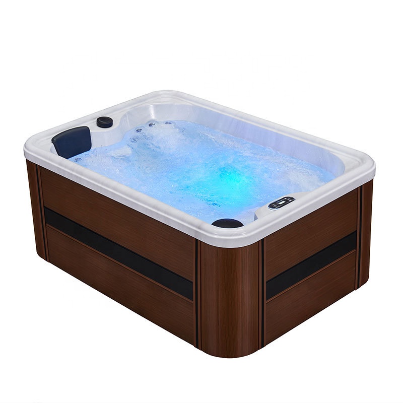 3 person Luxury swim spa outdoor spa supplies thermostatic bath Balboa whirlpool hot tub hotel villa swim spa