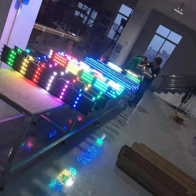 40 * SMD5050 RGB LED видео пиксель полосы пиксель бар свет DMX512, CAT-5 сети Art-Net двойной протокол