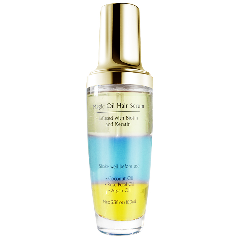 OEM Natural Argan Trio Oil Mixed Magic Hair Oil Serum Nourishing Hair Growth Essential Oil Serum