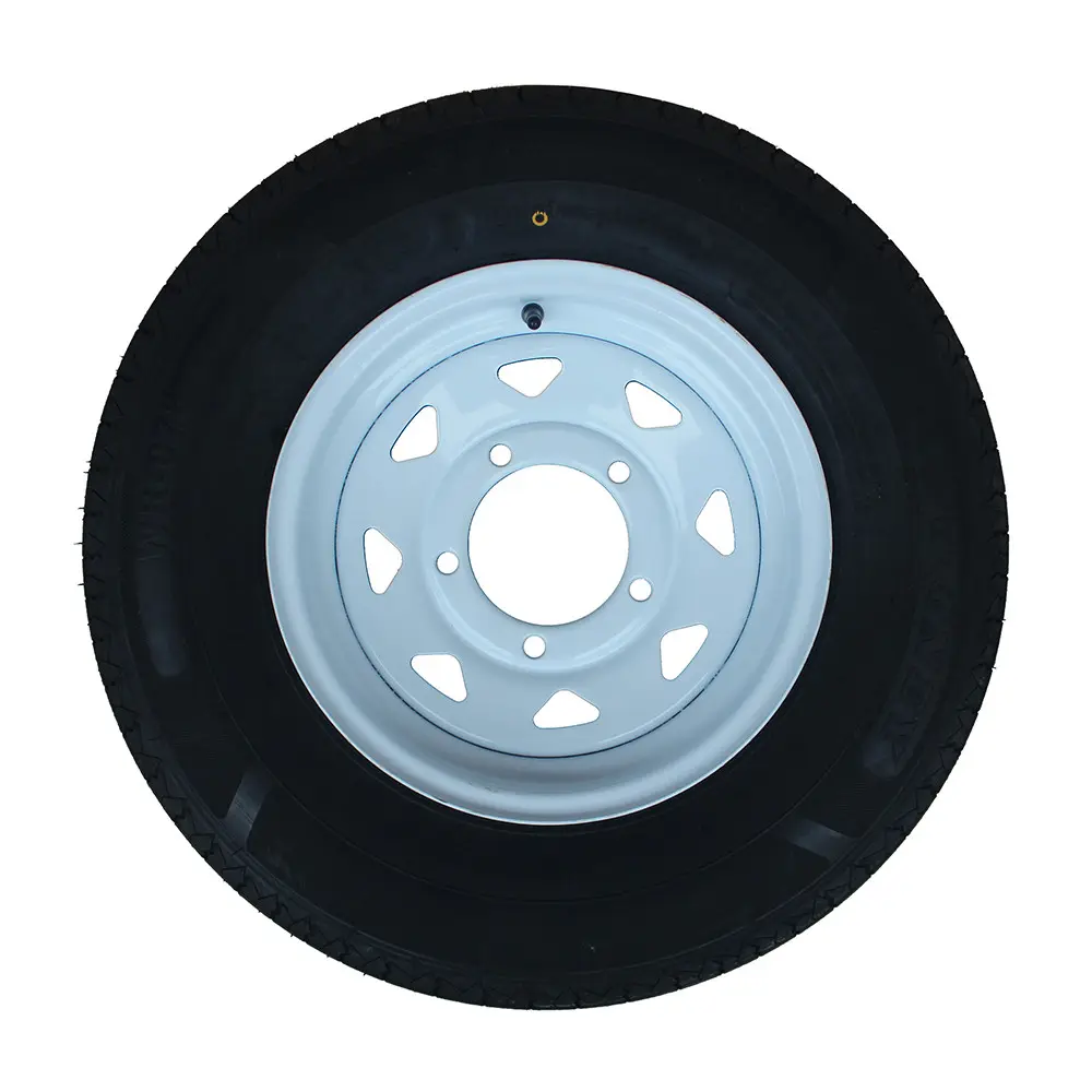 hot sale ST185/80R13 trailer tire with steel wheel