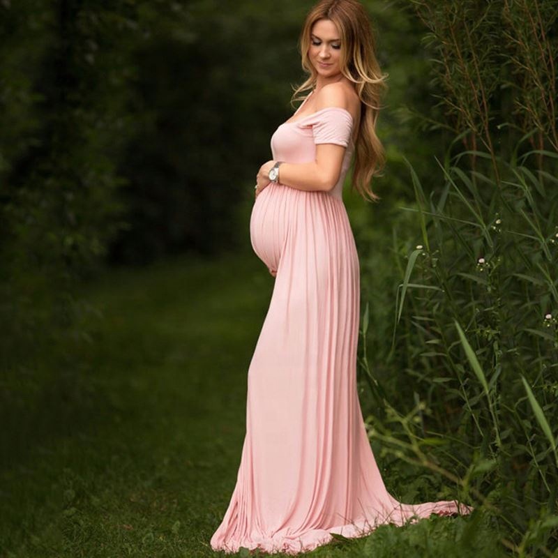 DR.G.TC New Style Lace Pregnant Women Photo Dress Foreign Trade Woman Before Taking Photos Of The Floor Maternity