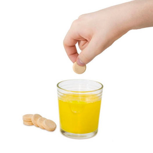 Wholesale direct bubble water vitamin c effervescent tablet Immune support