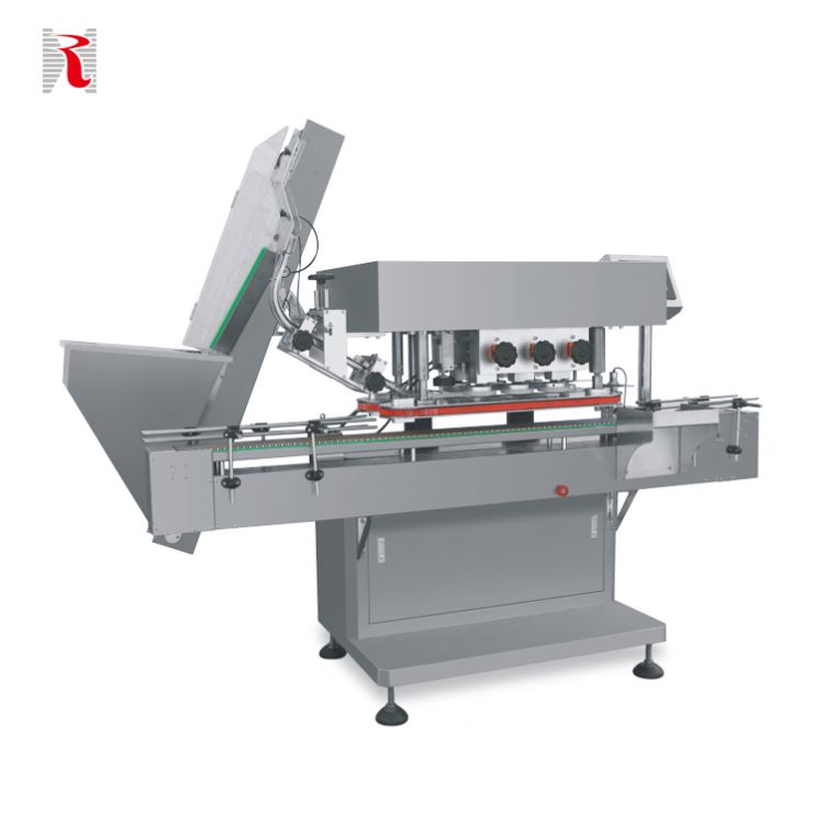 HCS-D902 Automatic Tin Lid Screwing Jar Bottle Screwing Capping Machine