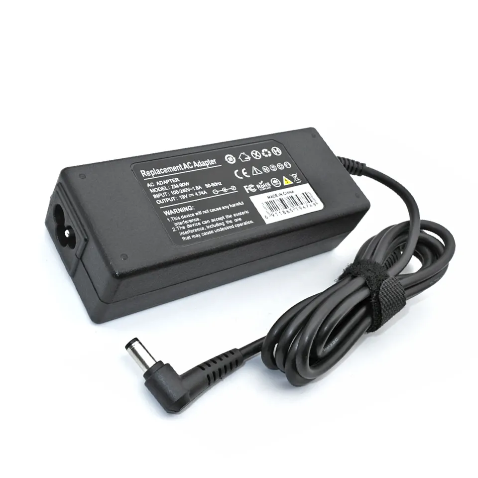 Replacement high quality 19v 4.74a 100 240v 50 60hz laptop ac adapter for asus