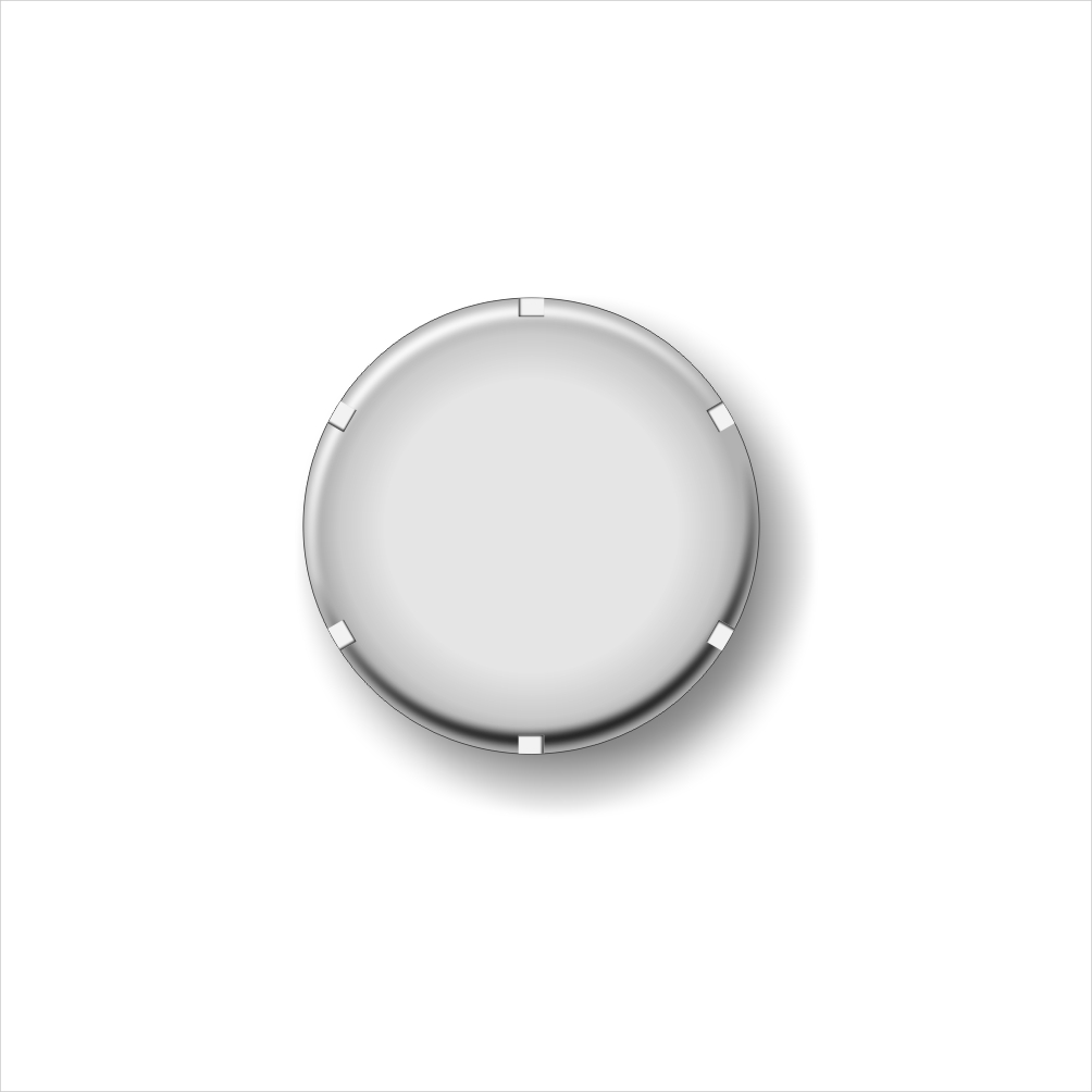 Factory Wholesale Japan Movt Quartz Back Movement Stainless Steel Watch Caseback