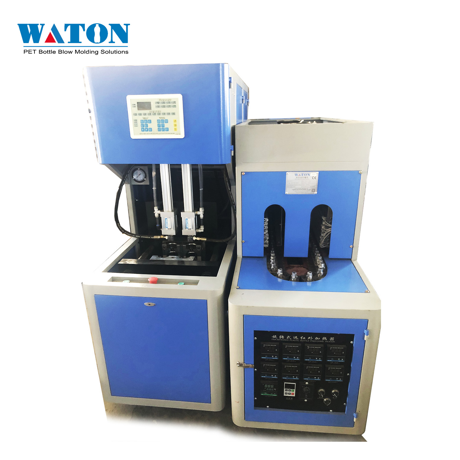 2021 new semi-automatic plastic bottle best-selling PET blow molding machine maker