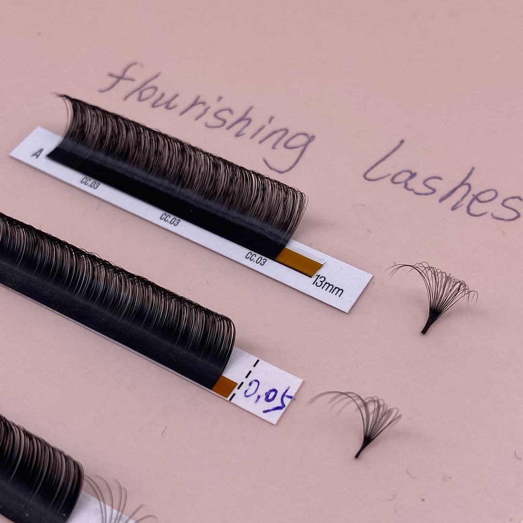 Наращивание ресниц 2021 Новые поступления easy fan кашемировые объемные ресницы корейские шелковые ресницы 2 мм Индивидуальные ресницы