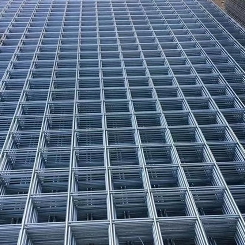 6x6 армированная бетонная сварная сетчатая панель 4x4-welded-wire-mesh-черная панель