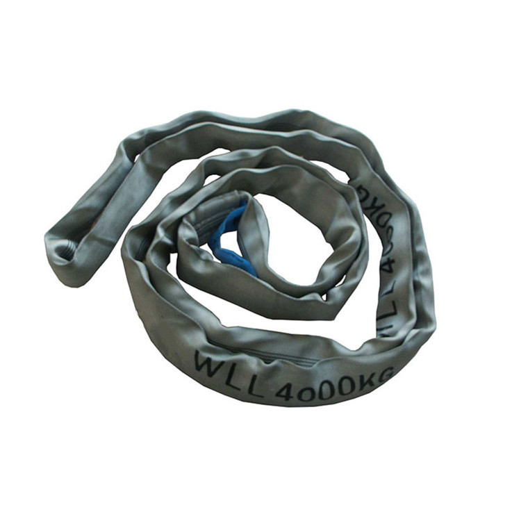 CE approved endless polyester yarn round slings 4000 kg for lifting