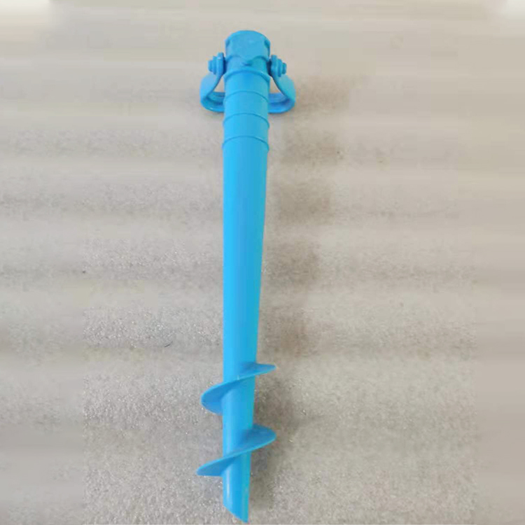 ABS material some colors base long beach umbrella stand plastic base